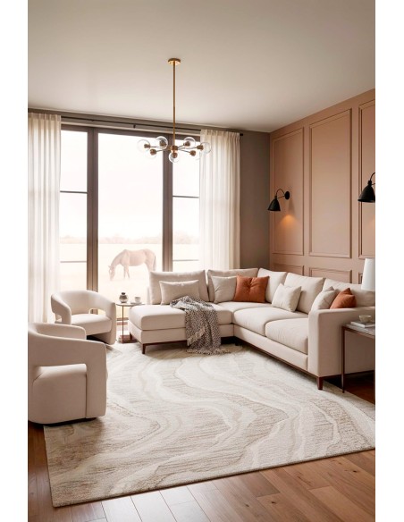 RUG VIVARAISE KALIO NATUREL 160X230 51%POLYESTER 49% POLYPROPYLENE