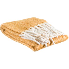 THROW VIVARAISE ISABEL UNI CURRY 130X160 100% RECYCLED...
