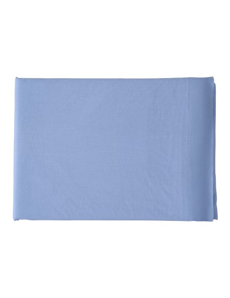 FLAT SHEET CELESTE BLUETIFUL 260X310 100% ORGANIC COTTON PERCALE
