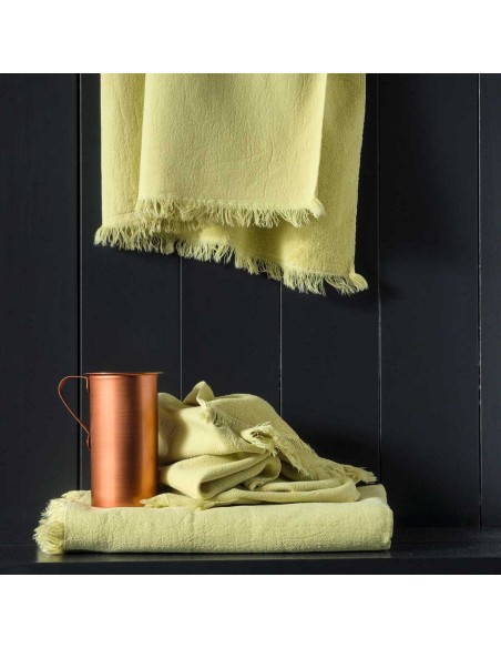 FACE TOWEL LA CERISE LUNA BUTTER 50X100 100% ORGANIC COTTON