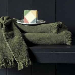 FACE TOWEL LA CERISE LUNA KALE 50X100 100% ORGANIC COTTON 2