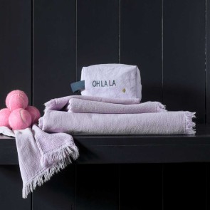 BODY TOWEL LA CERISE LUNA LILAS 100X160 100% ORGANIC COTTON 2