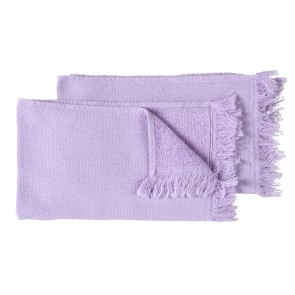 HAND TOWEL SET OF 2 LA CERISE LUNA LILAS 30x50...