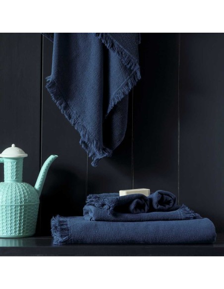FACE TOWEL LA CERISE LUNA MIDNIGHT 50X100 100% ORGANIC COTTON