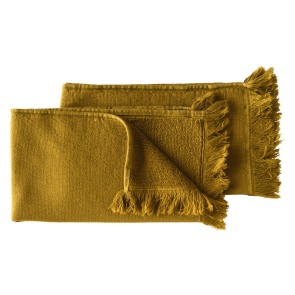 HAND TOWEL SET OF 2 LA CERISE LUNA NUTS 30x50 100%ORGANIC...