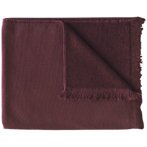 BODY TOWEL LA CERISE LUNA WINE 100X160 100% ORGANIC COTTON