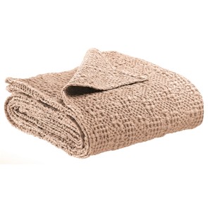 THROW VIVARAISE TANA MUSCADE 140X200 100% COTTON
