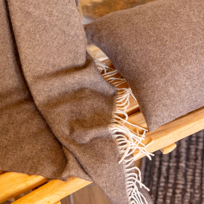 THROW VIVARAISE CARINA CAFE 130X190...