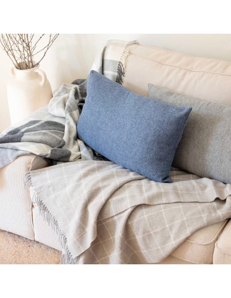 THROW VIVARAISE SHONA ECO OMBRE 140X200 90%MERINO WOOL 10%CASHMERE