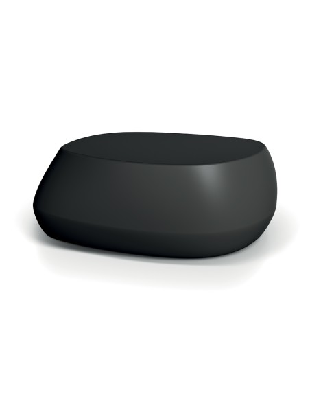 OUTDOOR COFFE TABLE VESSCO FVES863R-400R BLACK 76x57x30 PLASTIC FIBER GLASS