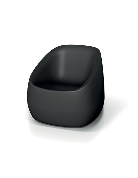 ΠΟΛΥΘΡΟΝΑ ΕΞΩΤΕΡΙΚΟΥ ΧΩΡΟΥ VESSCO FVEK887R-400R ΜΑΥΡΟ 78x78xH74 ΠΛΑΣΤΙΚΟ FIBER GLASS
