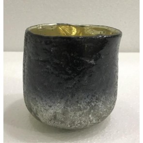TEALIGHT 98091 9CM ANTHRACITE SILVER