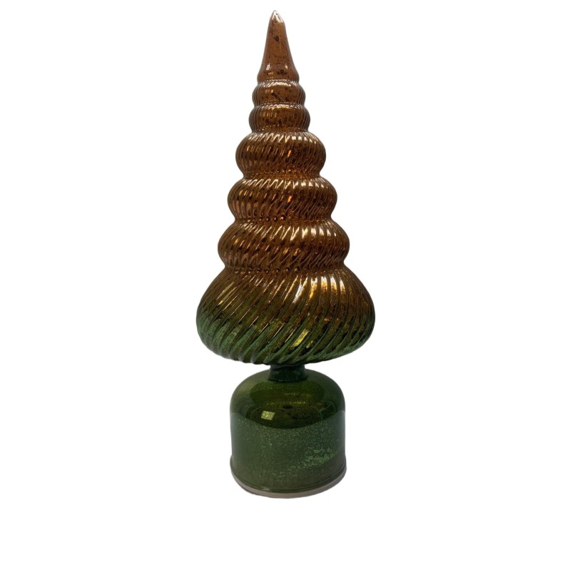 71015 TREESWIRLW.LED ROTATING 33,5CM BRO