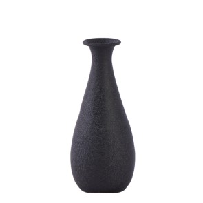 ΒΑΖΟ 70233 21,5CM ΜΑΥΡΟ