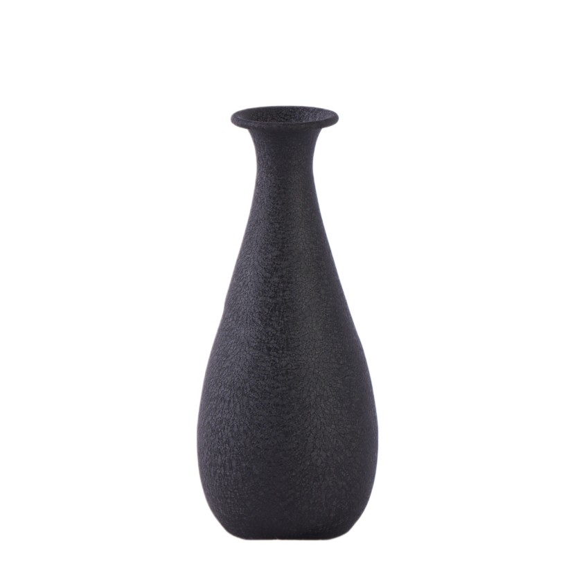 VASE 70233 21,5CM BLACK