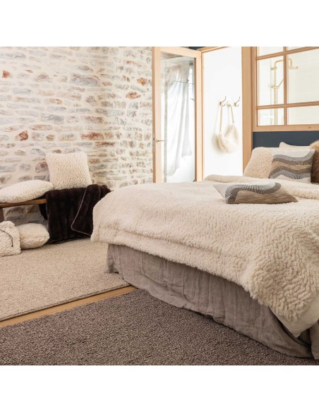 ΧΑΛΙ VIVARAISE TULLA CARBONE 160X230 53% JUTE 33%PET 14% POLYPROPYLENE