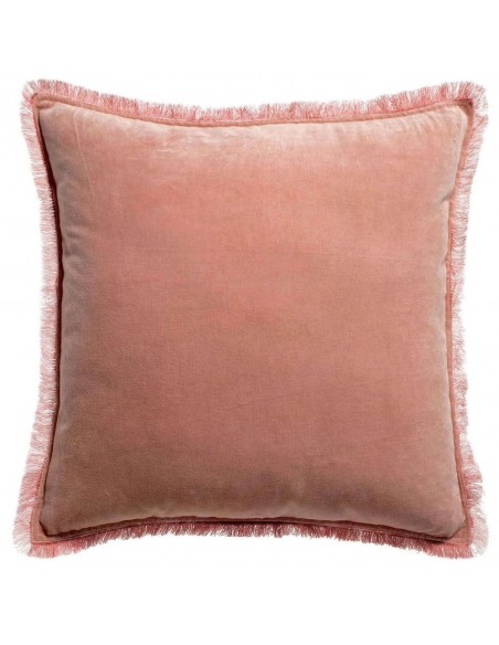 CUSHION VIVARAISE FARA PINK 45×45 100% VELVET COTTON